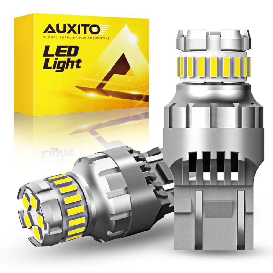 Світлодіодні LED лампи AUXITO T20 7443 W21/5W 7440 W21W білого світла 6500K