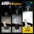 Порівняння дальності світла галогенної та LED лампи Auxito M3S HB3