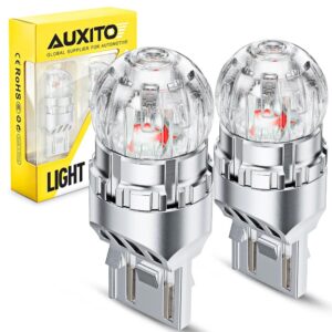 LED автолампи Auxito SN1 T20 W21/5W, червоні, Canbus