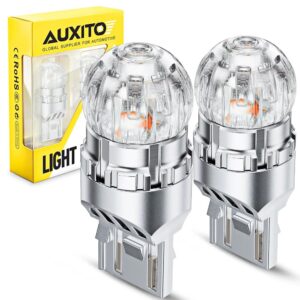 LED автолампи Auxito SN1 T20 W21/5W, оранжеві, Canbus
