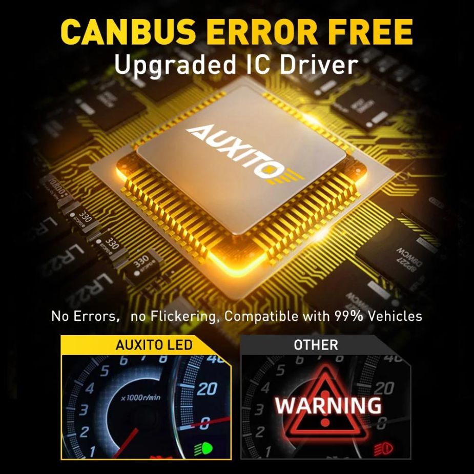 Ці потужні LED-лампи мають стандартний розмір для легкої установки, оснащені надійною обманкою та працюють без помилок, забезпечуючи яскраве світло, що не сліпить зустрічних водіїв Підходять для більшості моделей: Audi, BMW, Mercedes-Benz, Volkswagen, Skoda, Ford, Hyundai, KIA, Toyota, Honda, Mazda, Renault, Nissan, Opel, Peugeot, Citroen, Mitsubishi, Subaru, Lexus, Suzuki, Fiat, Volvo, Jeep, Porsche, Land Rover, Infiniti, Mini, Alfa Romeo, Tesla, Chery, Geely, Great Wall, BYD, Chevrolet, Daewoo, ZAZ, Datsun, Saab