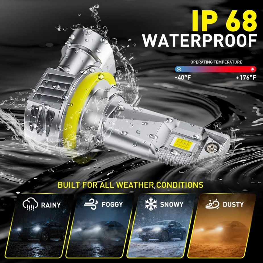 Ці потужні LED-лампи мають стандартний розмір для легкої установки, оснащені надійною обманкою та працюють без помилок, забезпечуючи яскраве світло, що не сліпить зустрічних водіїв Підходять для більшості моделей: Audi, BMW, Mercedes-Benz, Volkswagen, Skoda, Ford, Hyundai, KIA, Toyota, Honda, Mazda, Renault, Nissan, Opel, Peugeot, Citroen, Mitsubishi, Subaru, Lexus, Suzuki, Fiat, Volvo, Jeep, Porsche, Land Rover, Infiniti, Mini, Alfa Romeo, Tesla, Chery, Geely, Great Wall, BYD, Chevrolet, Daewoo, ZAZ, Datsun, Saab