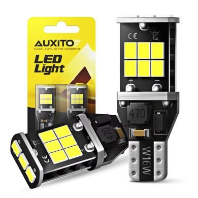 Комплект LED ламп AUXITO T15 W16W 921 білого світла для заднього ходу
